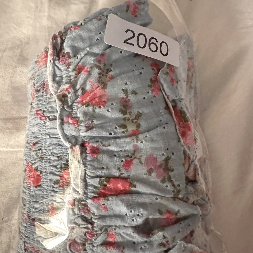 Free People Favorite Girl Top Candy Blouse XL - Picture 5 of 5